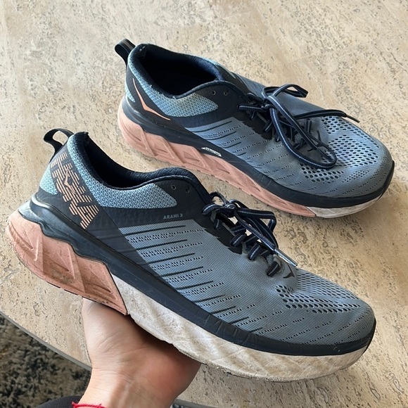 Hoka One One Arahi 3 Women's Running Shoes Allure Mood Indigo Sneakers 9.5 - Picture 1 of 9